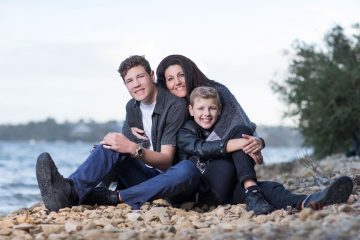 family photos mother and sons perth